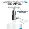 Rlx fluido gas refrigerante válvula dosadora cilindro r32 650gr