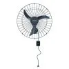 Ventisol ventilador oscilante de parede preto 60cm
