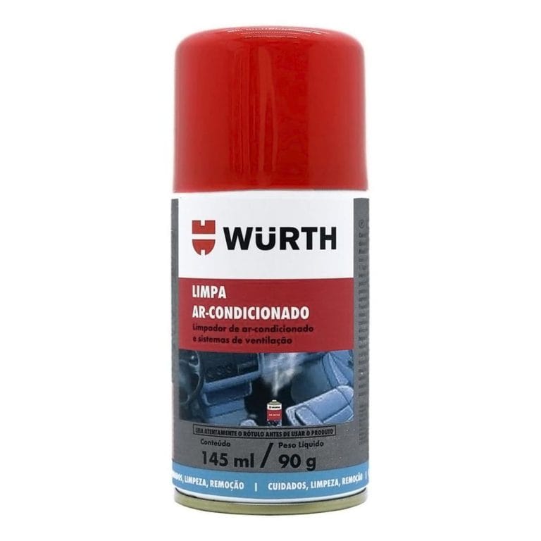 Wurth higienizador de ar condicionado automotivo carro novo